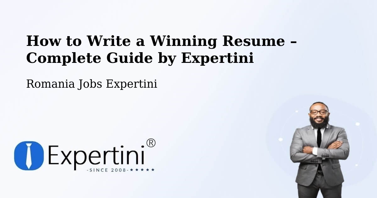 Resume Writing Guide for Job Seekers – Hereclean - Hereclean, Romania Jobs Expertini